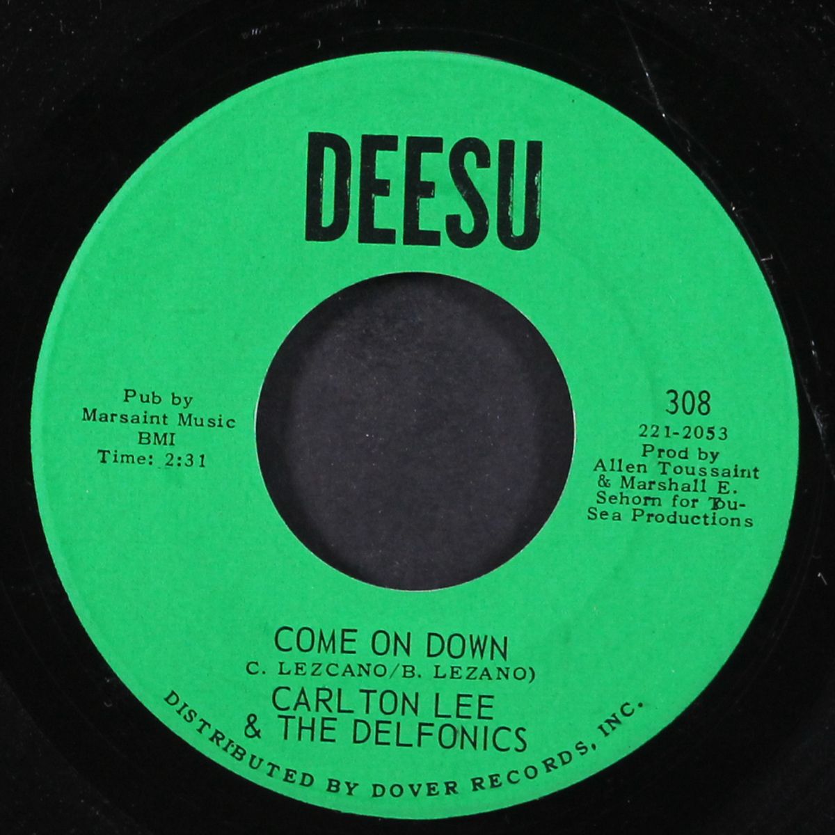 time heals all pain / come on down by CARLTON LEE & DELFONICS