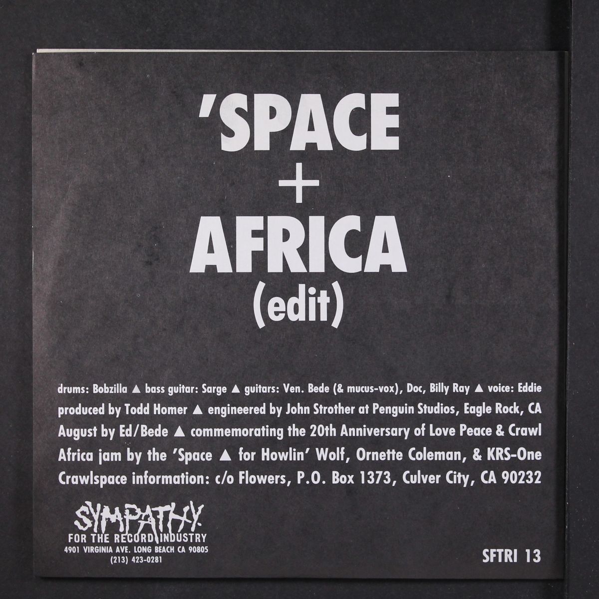 august / africa (edit) by CRAWLSPACE