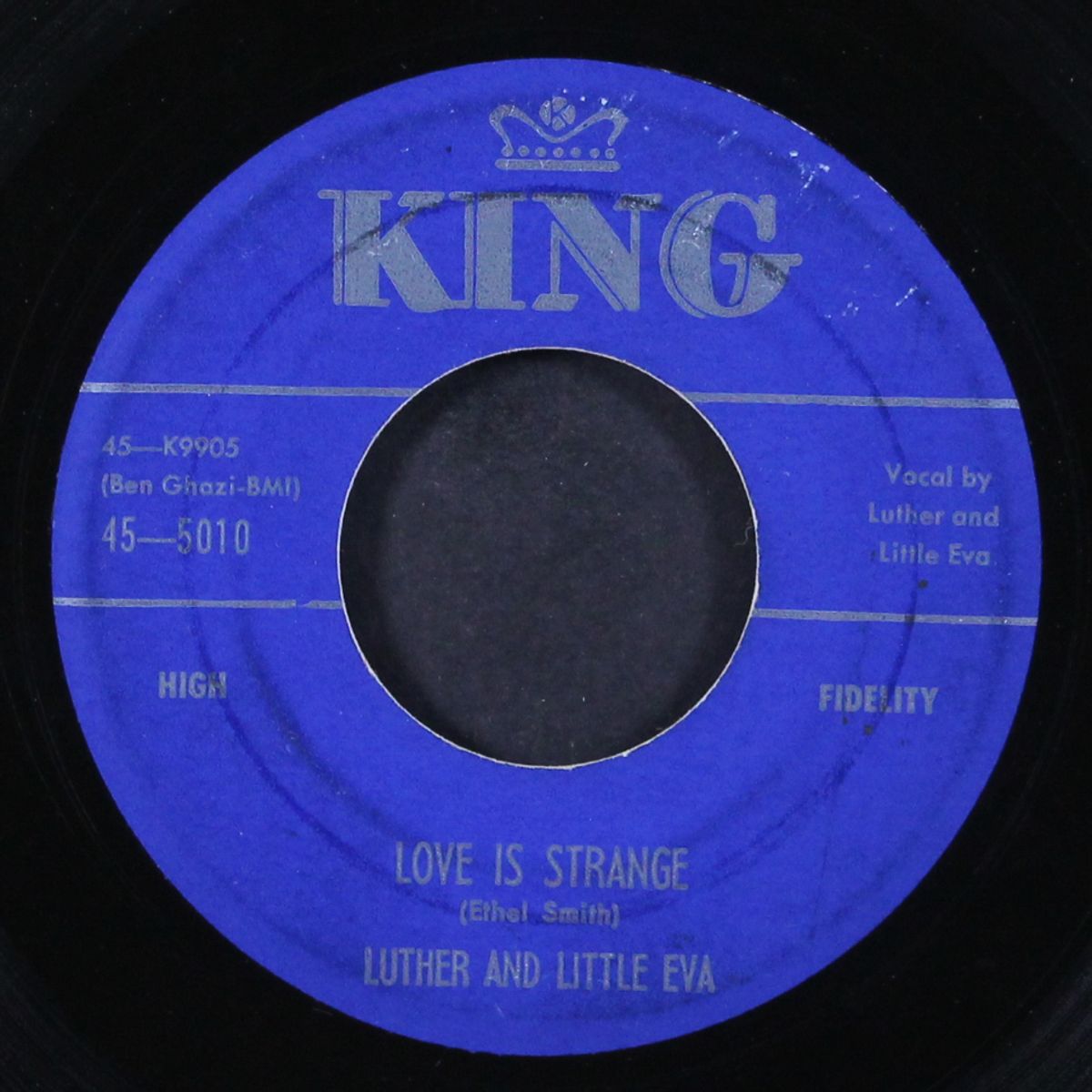 love is strange / ain't got no home by LUTHER & LITTLE EVA