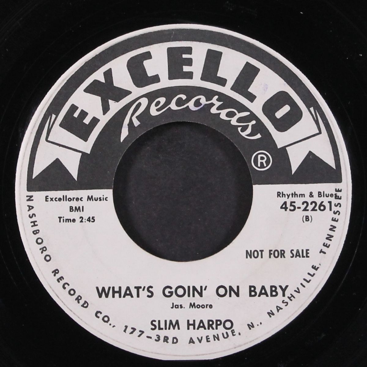 sittin' here wondering / what's goin' on baby by SLIM HARPO