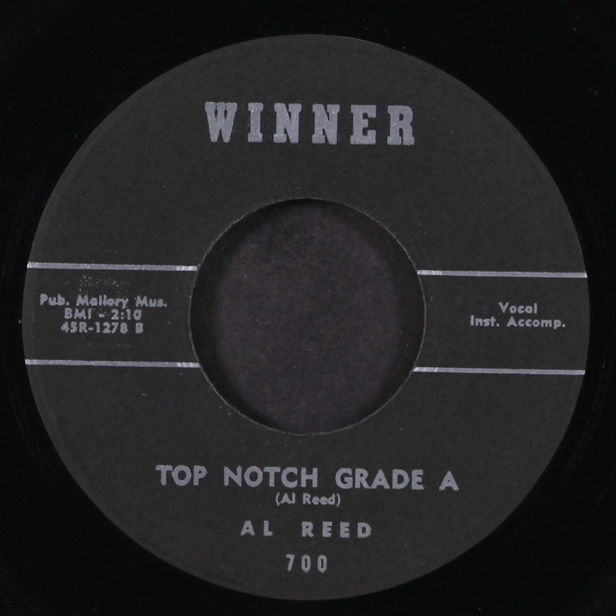 top notch grade a by AL REED