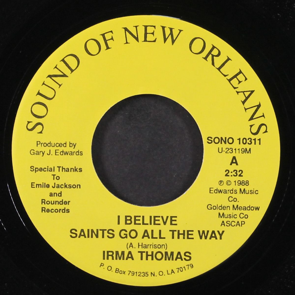 mardi gras mambo / i believe saints go all the way by IRMA THOMAS