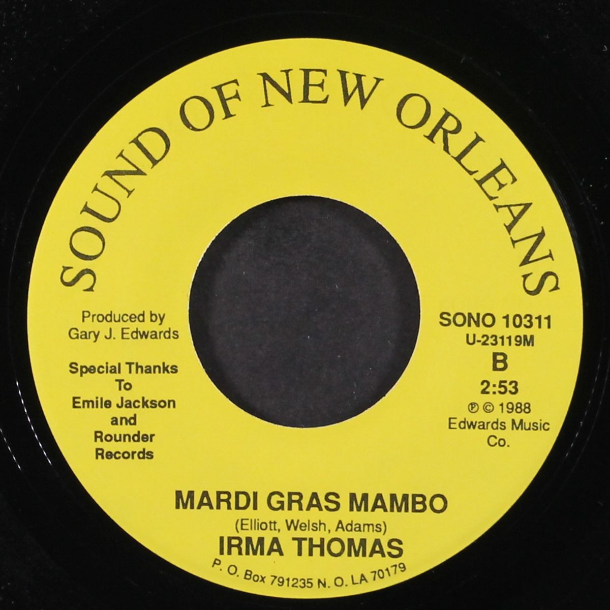 mardi gras mambo / i believe saints go all the way by IRMA THOMAS