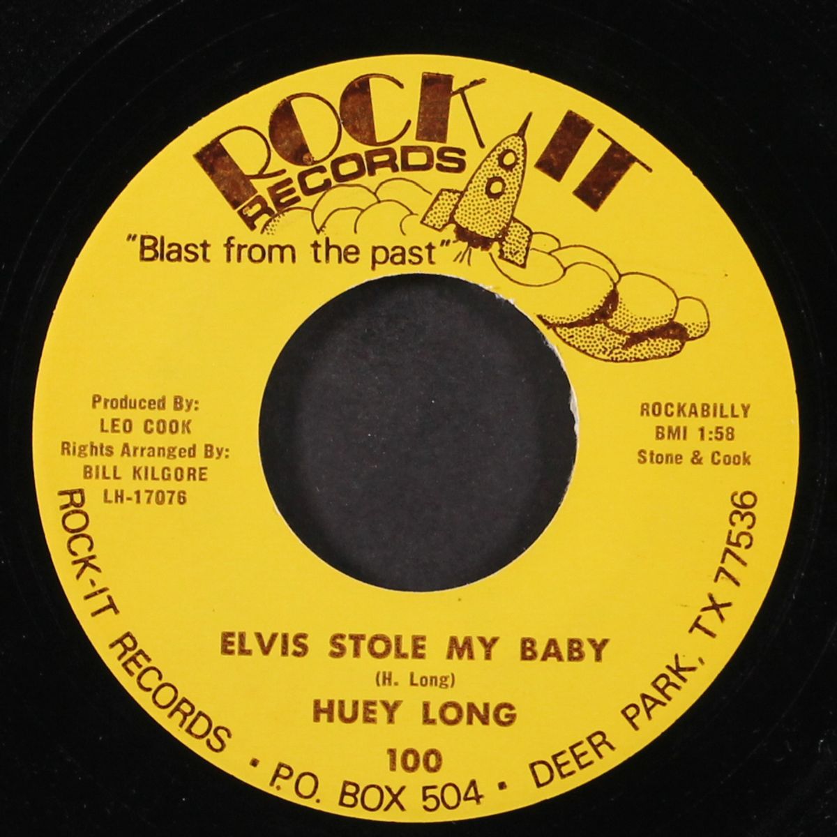 elvis stole my baby by HUEY LONG