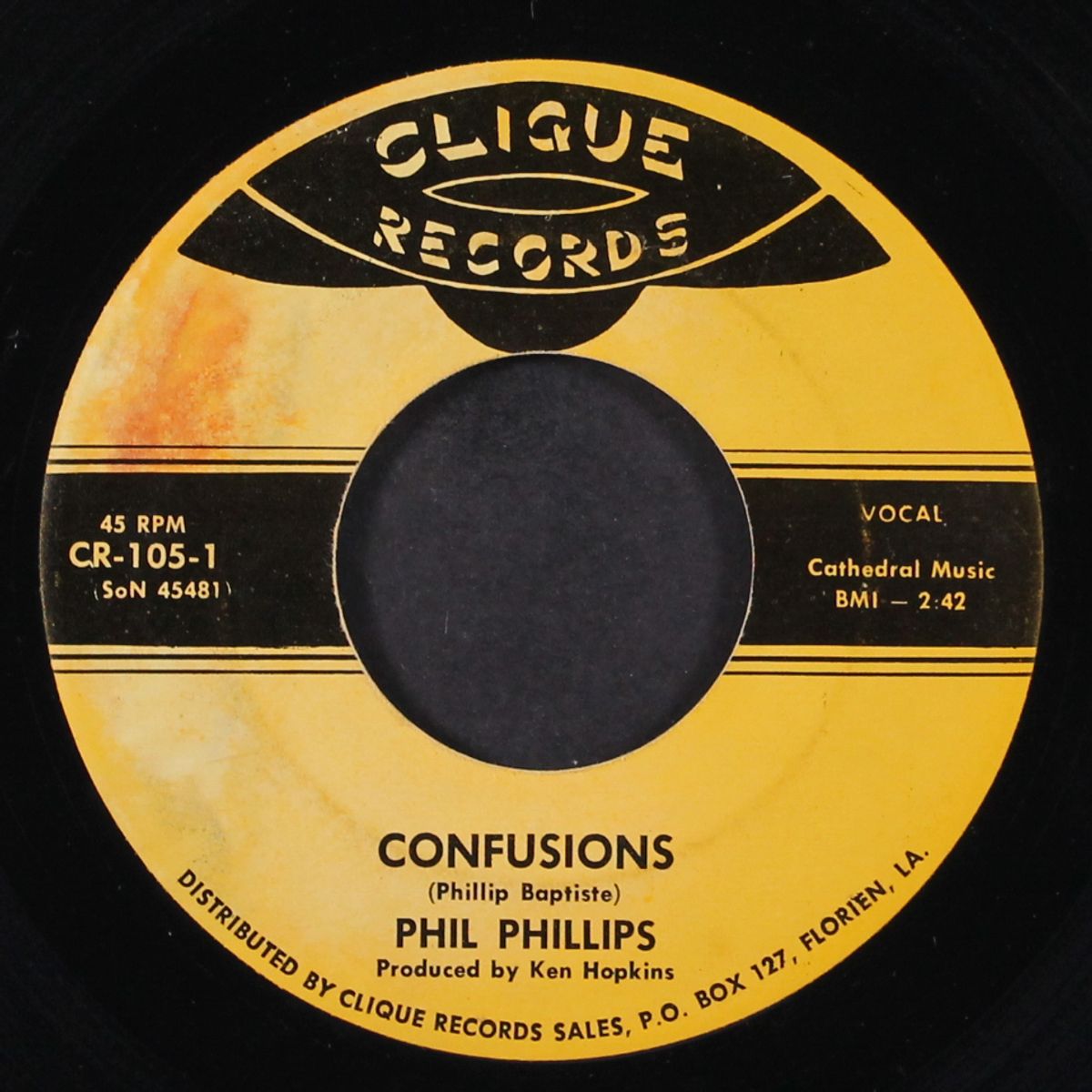 my love is so true / confusions by PHIL PHILLIPS
