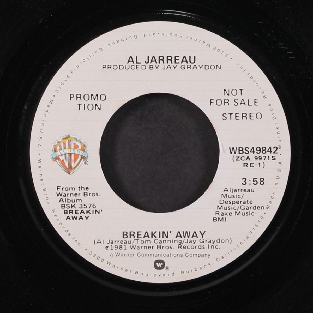 breakin' away / mono by AL JARREAU