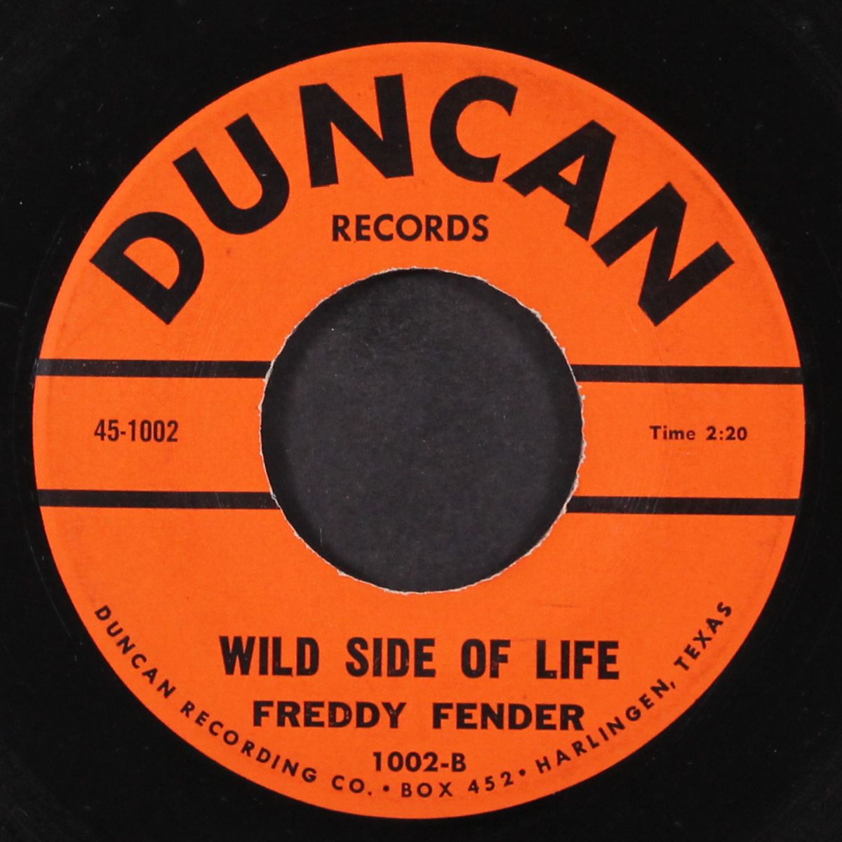 wild side of life / crazy baby by FREDDY FENDER