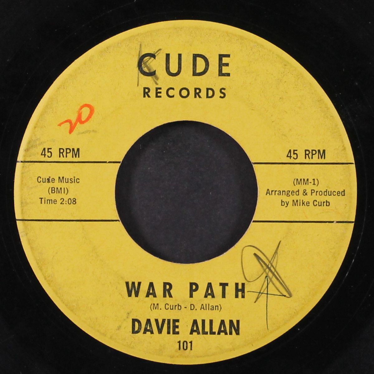 war path / beyond the blue by DAVIE ALLAN