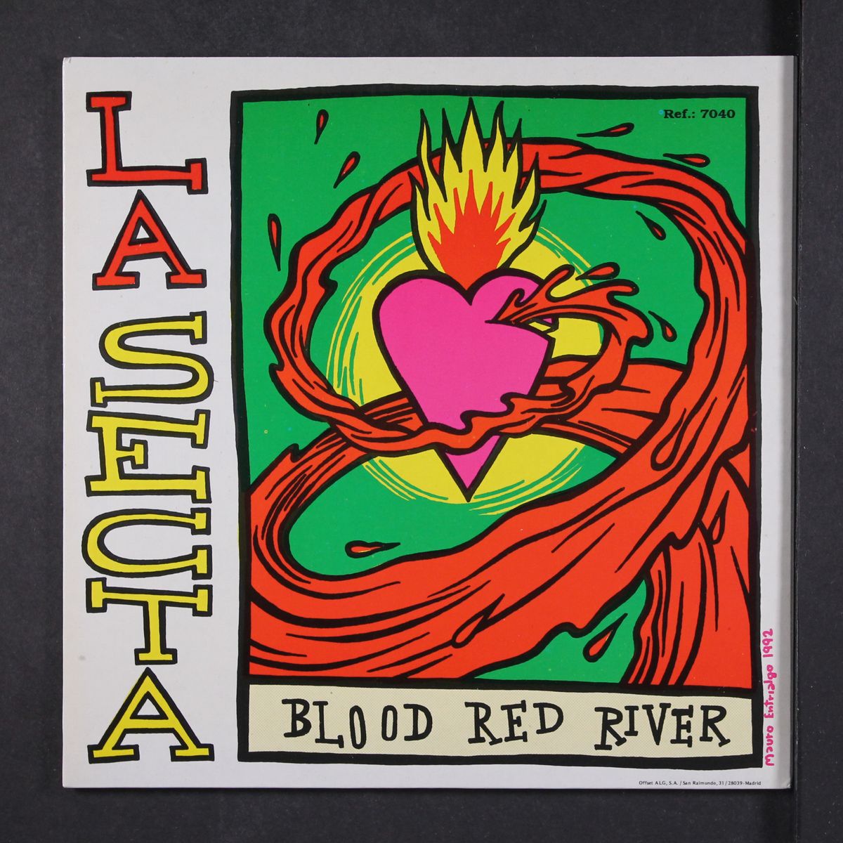 we get what we deserve / blood red river by LA SECTA