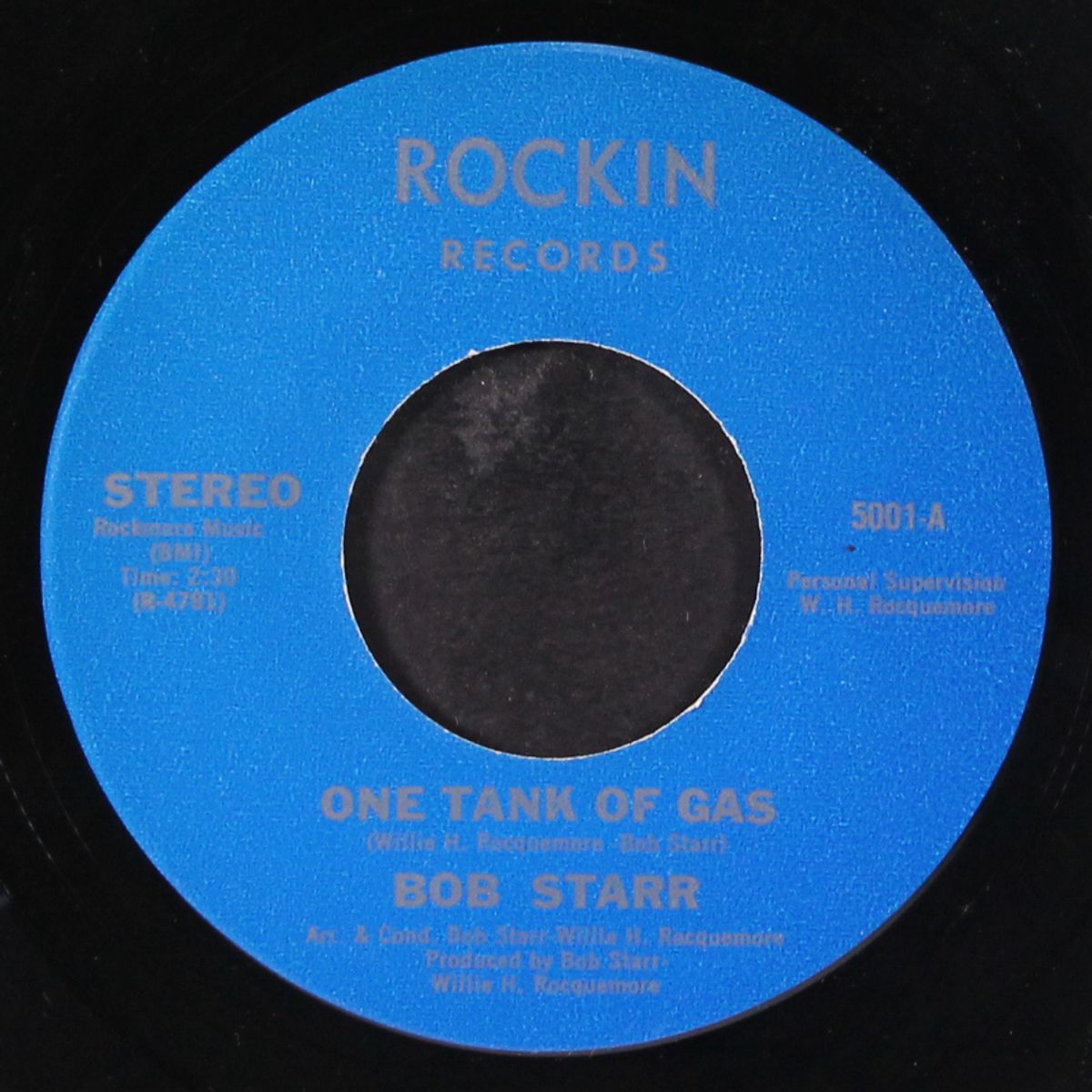 one tank of gas / this energy crisis is kiiling me by BOB STARR