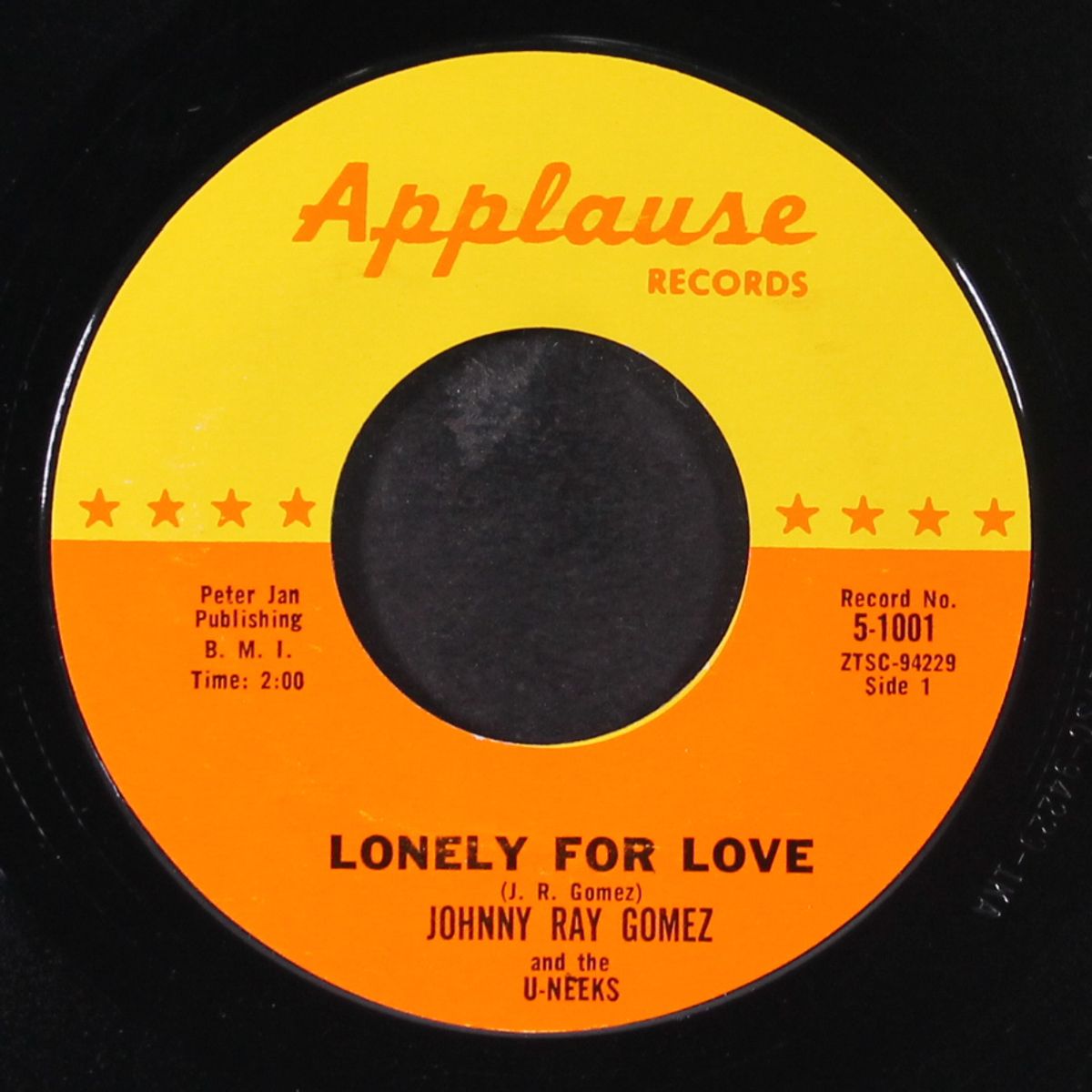 kick off / lonely for love by JOHNNY RAY GOMEZ & U-NEEKS