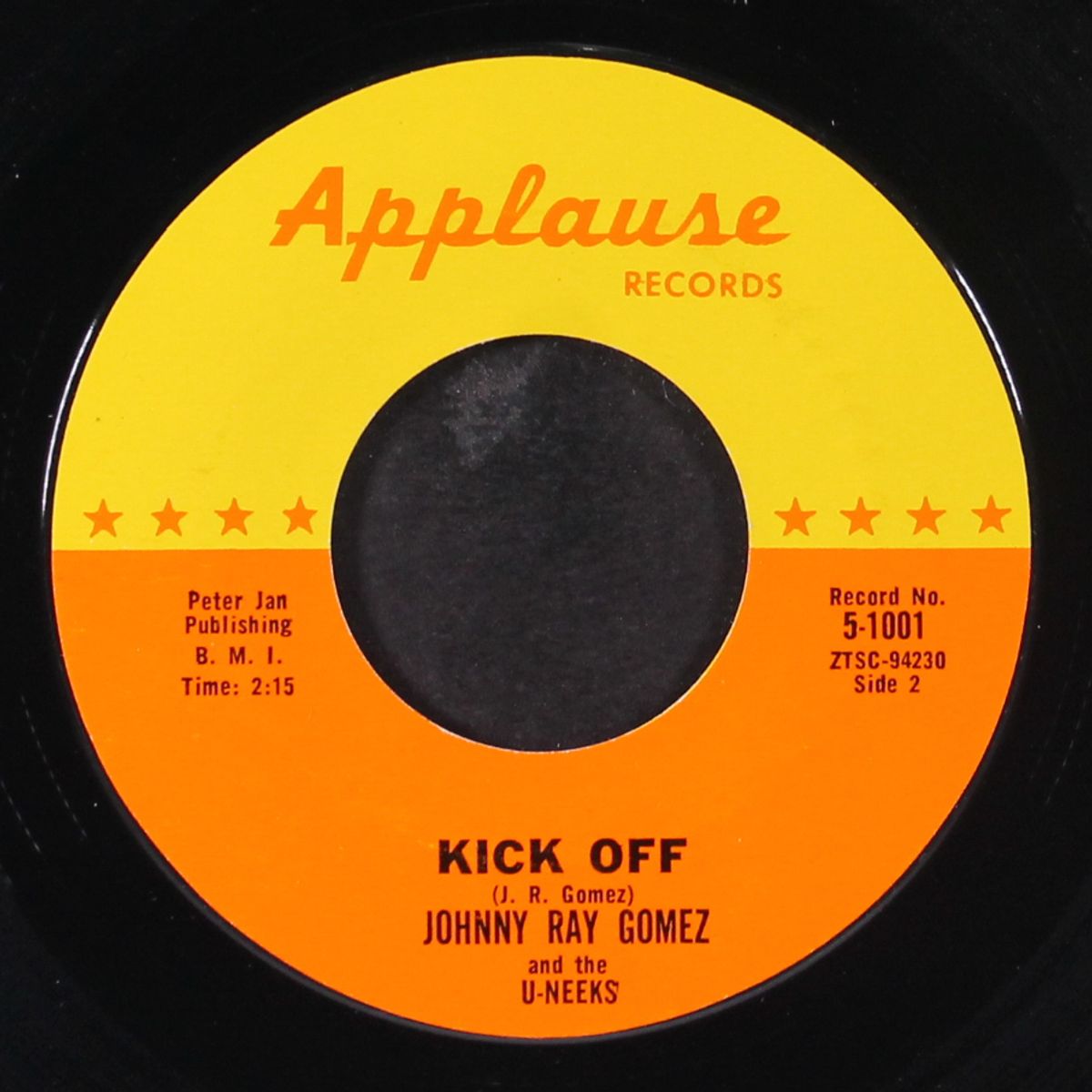 kick off / lonely for love by JOHNNY RAY GOMEZ & U-NEEKS