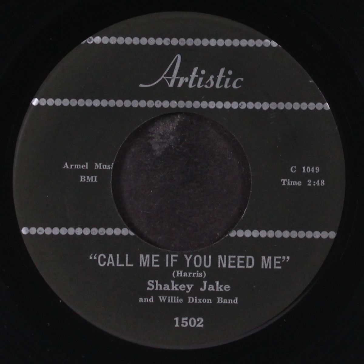 roll your money maker / call me if you need me by SHAKEY JAKE