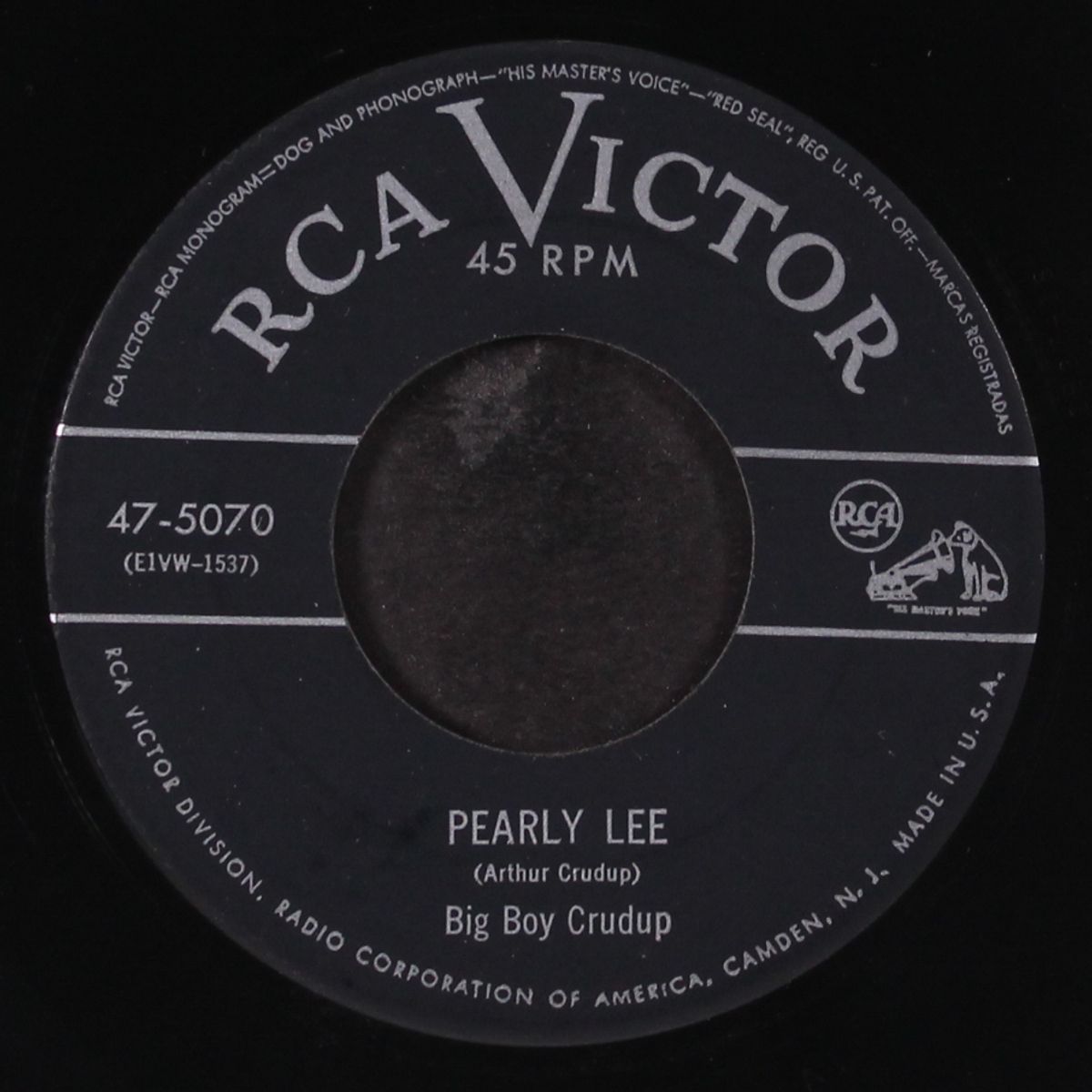 pearly lee / lookin' for my baby by BIG BOY CRUDUP