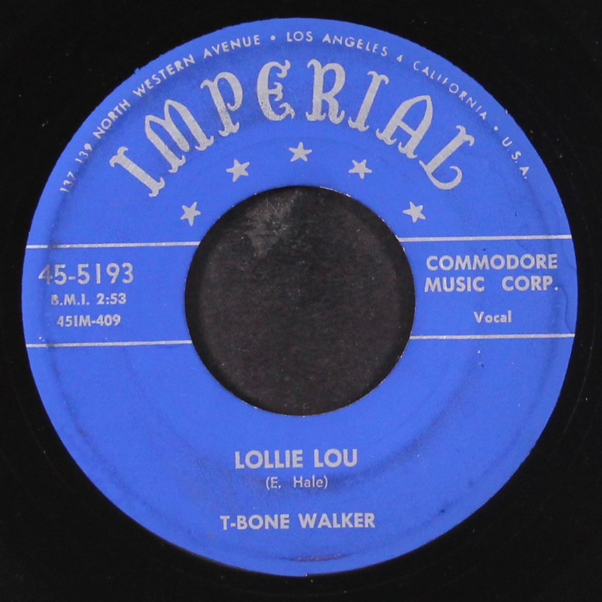 lollie lou / i got the blues by T-BONE WALKER