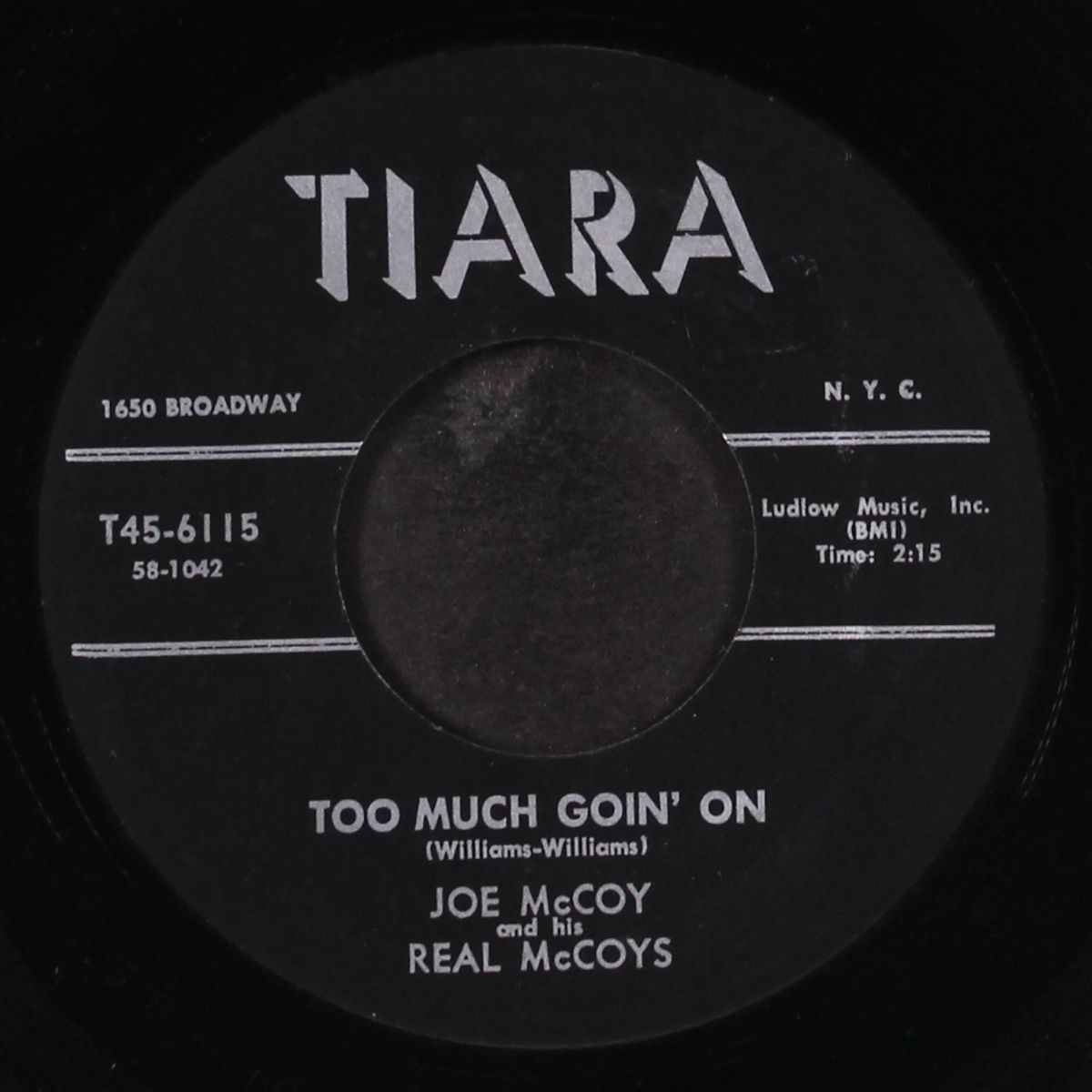 hey hey loretta / too much goin' on by JOE MCCOY