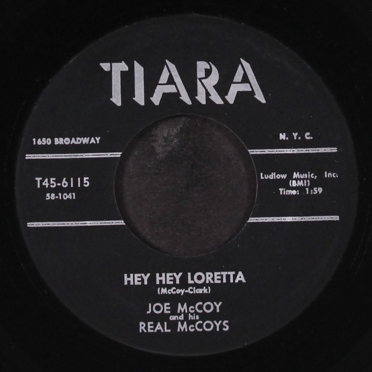 hey hey loretta / too much goin' on by JOE MCCOY