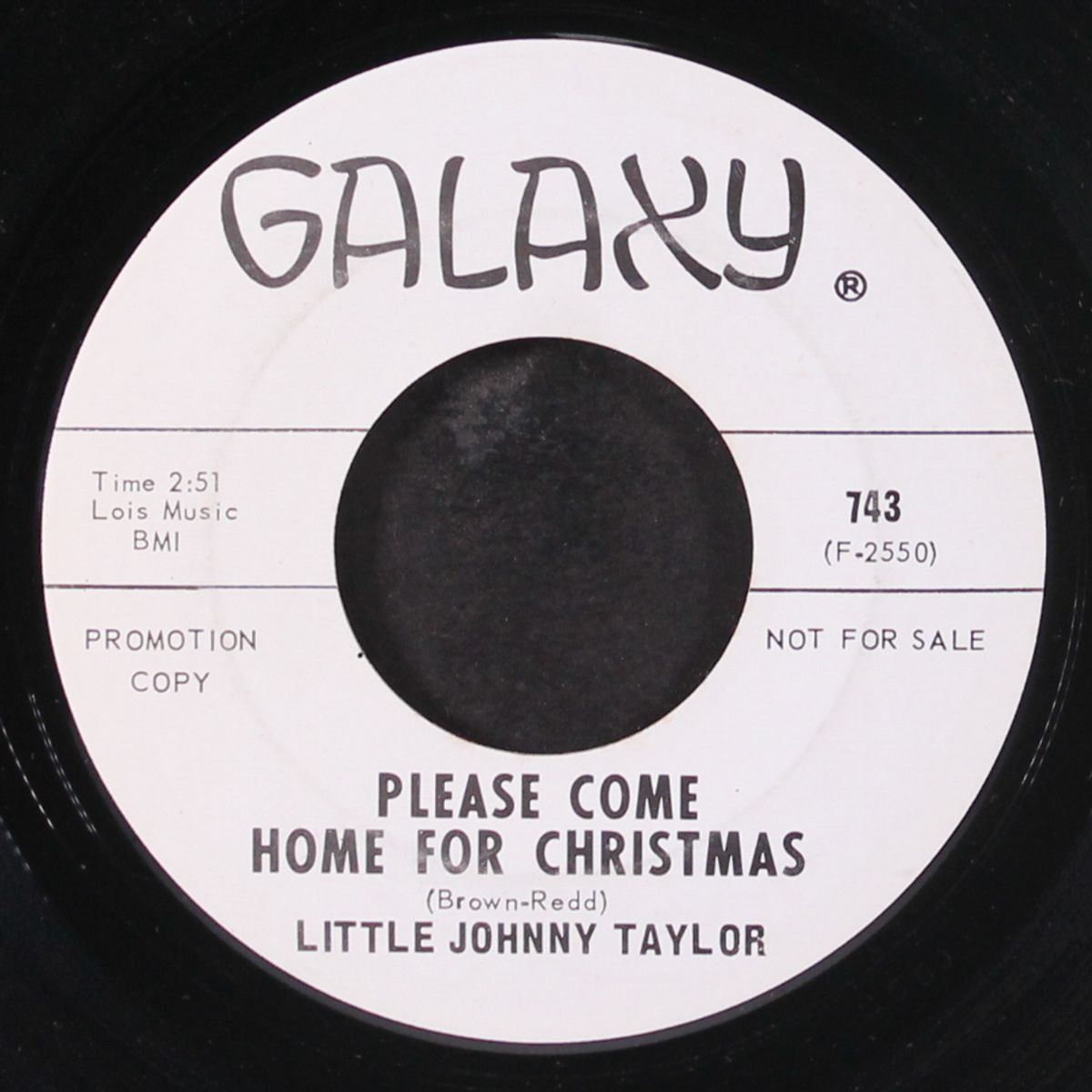 please come home for christmas / miracle maker by LITTLE JOHNNY TAYLOR