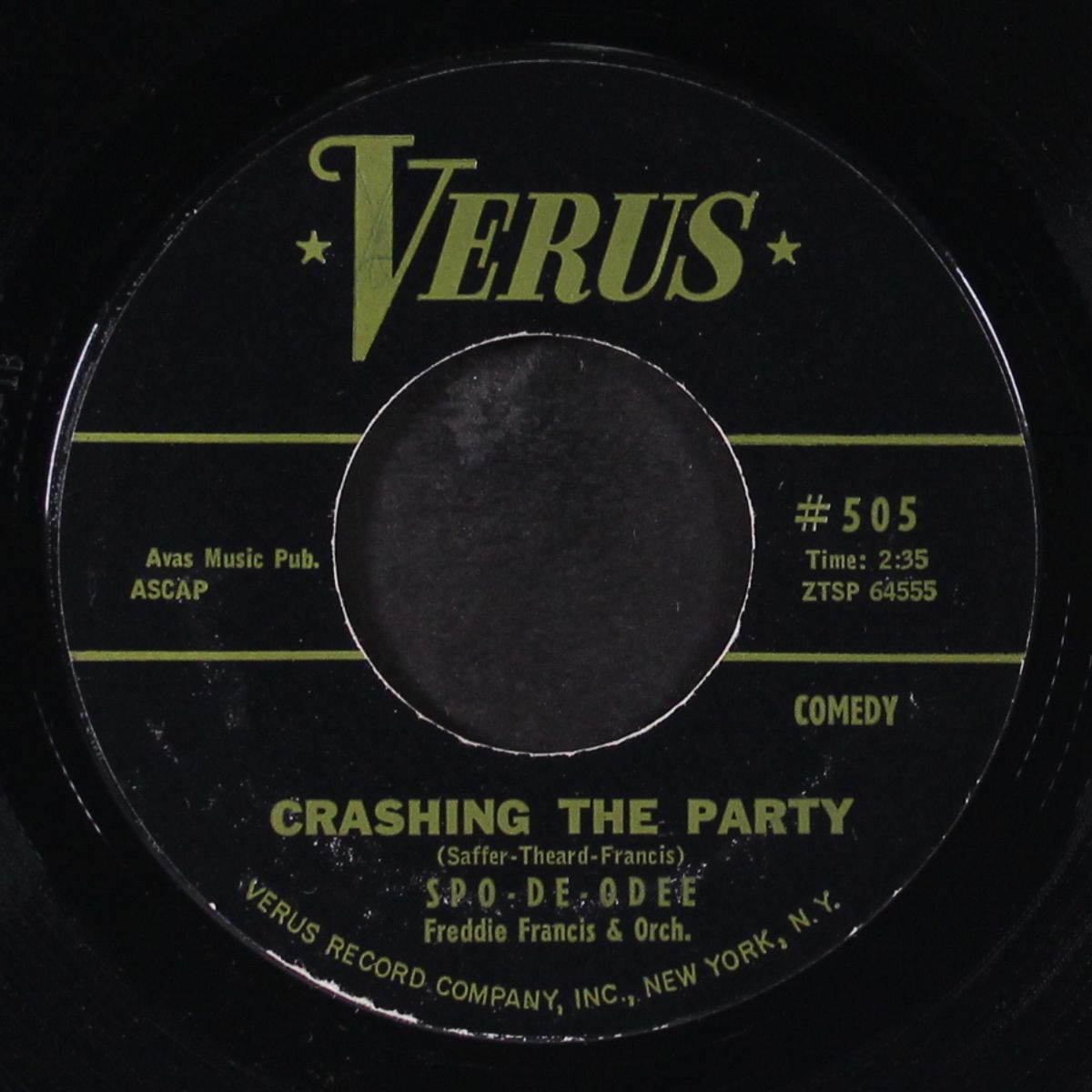 aw, cut it out pa / crashing the party by SPO-DE-ODEE