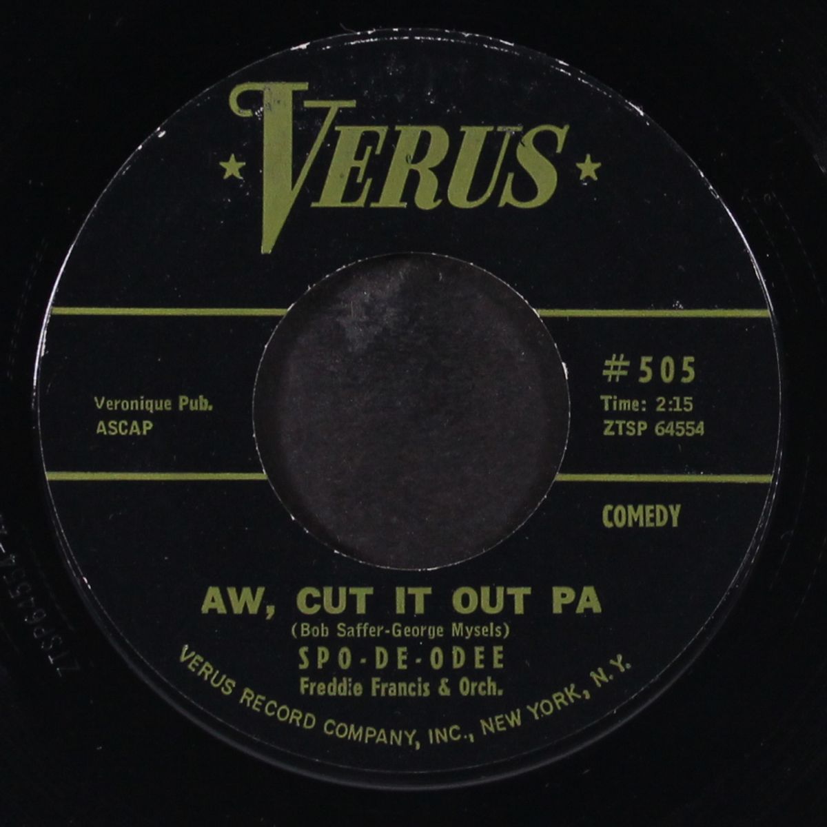 aw, cut it out pa / crashing the party by SPO-DE-ODEE