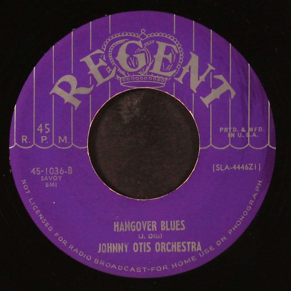 hangover blues / i dream by MEL WALKER
