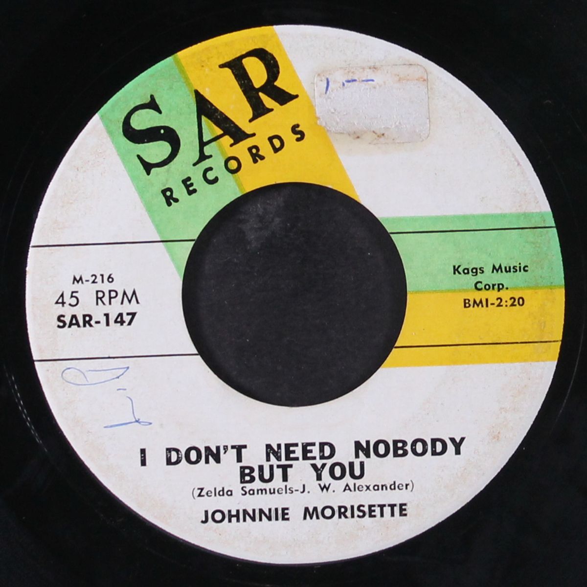 i don't need nobody but you / black night by JOHNNIE MORISETTE