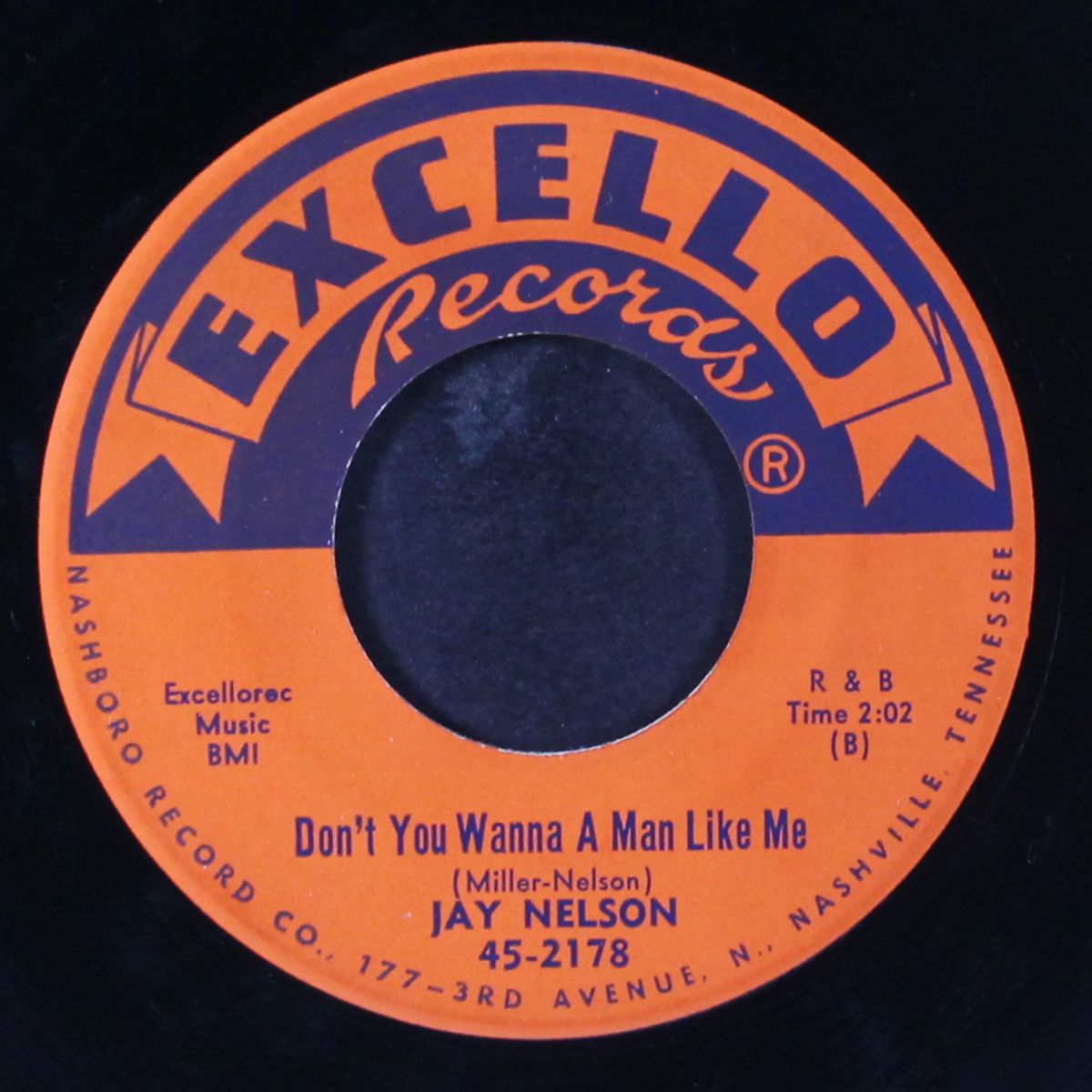 don't you wanna a man like me / rocka me all night long by JAY NELSON