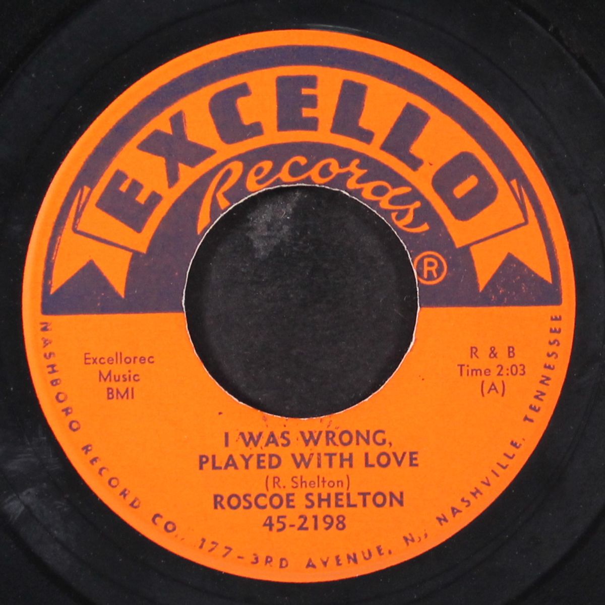 i was wrong, played with love / baby! it's true love by ROSCOE SHELTON