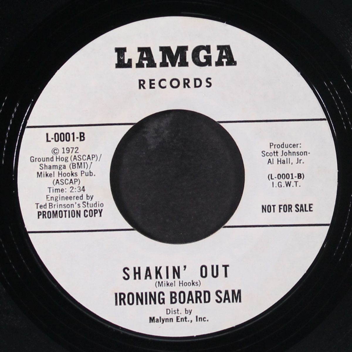 shakin' out / i've been used by IRONING BOARD SAM