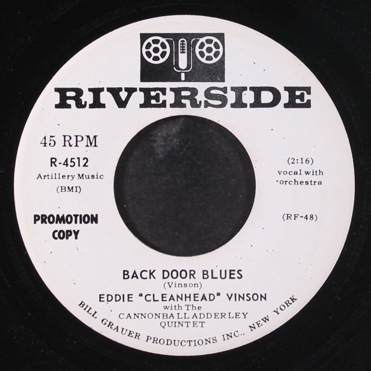 hold it / back door blues by EDDIE 'CLEANHEAD' VINSON