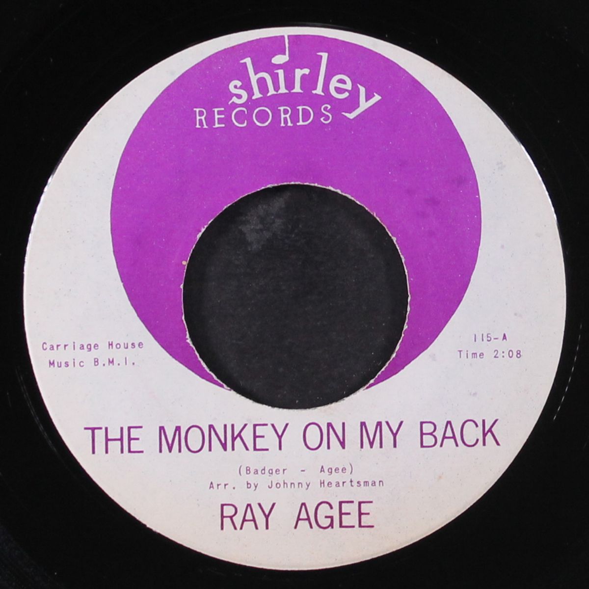 the monkey on my back / tragedy by RAY AGEE