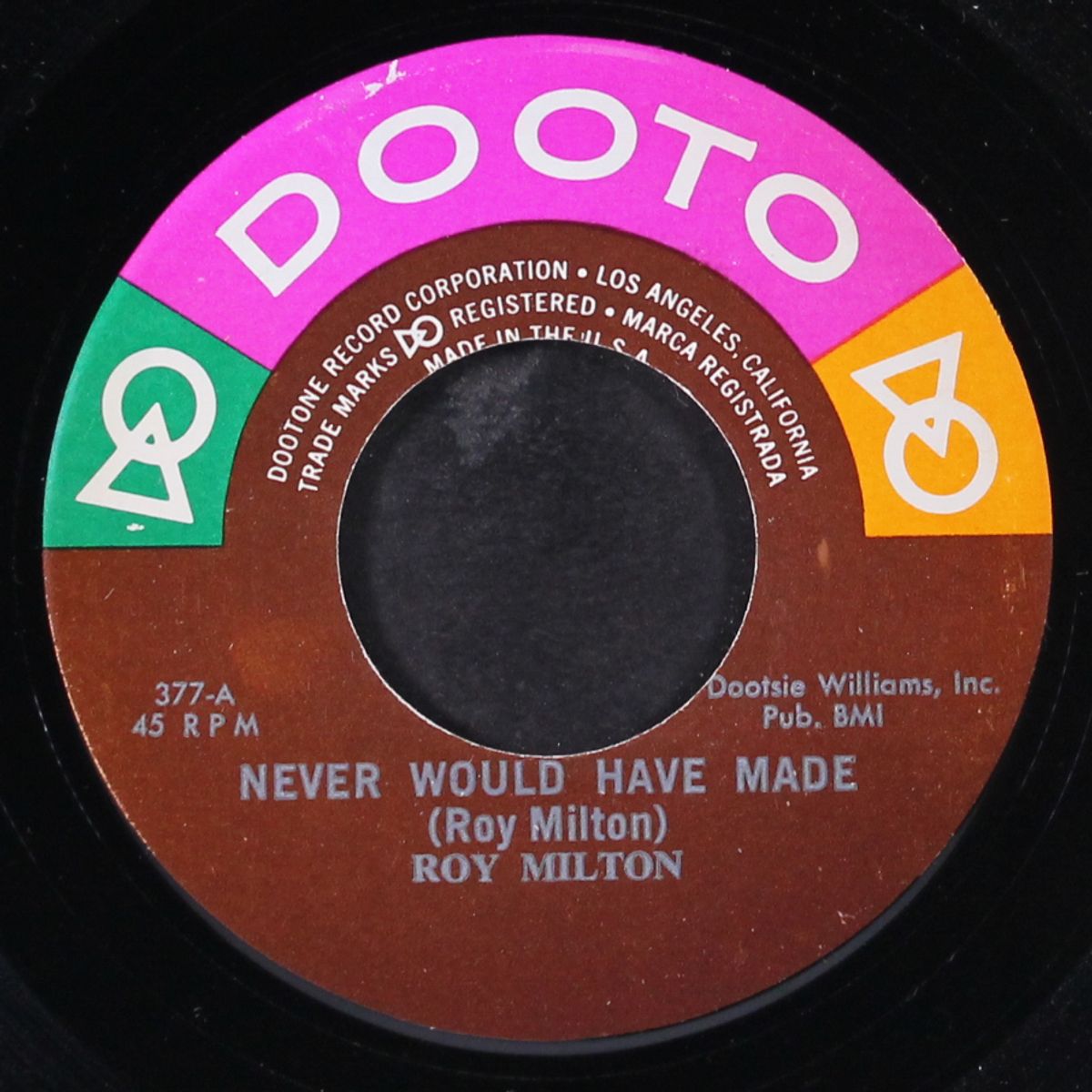 never would have made / i want to go by ROY MILTON