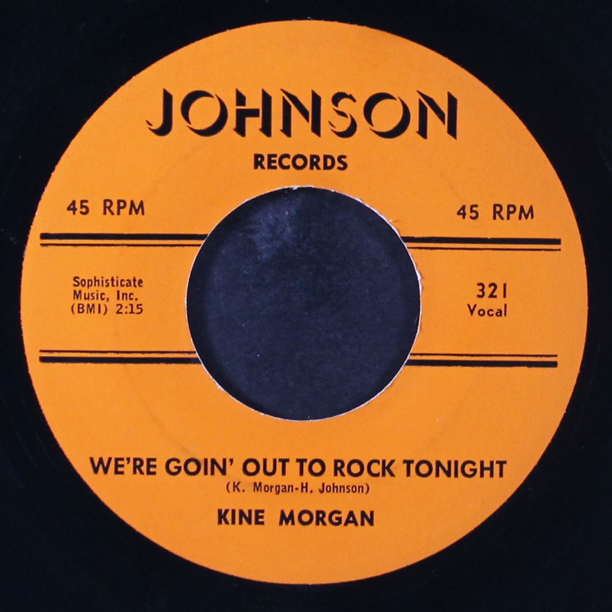 nobody's fool / we're goin' out to rock tonight by KINE MORGAN