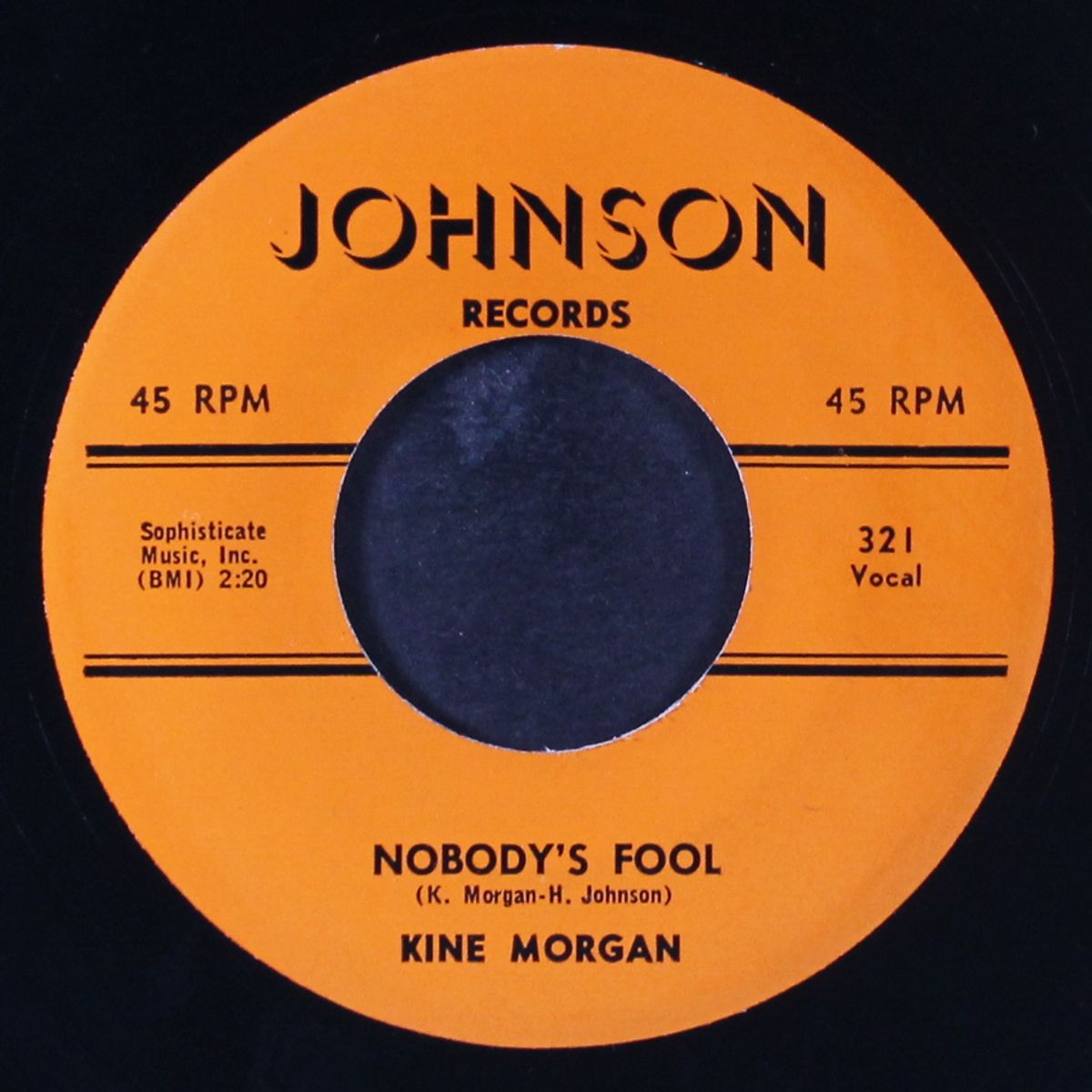 nobody's fool / we're goin' out to rock tonight by KINE MORGAN