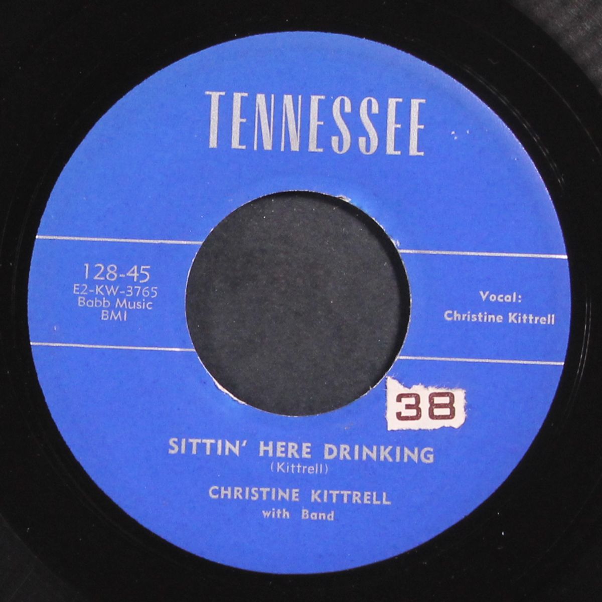i ain't nothing but a fool / sittin' here drinking by CHRISTINE KITTRELL