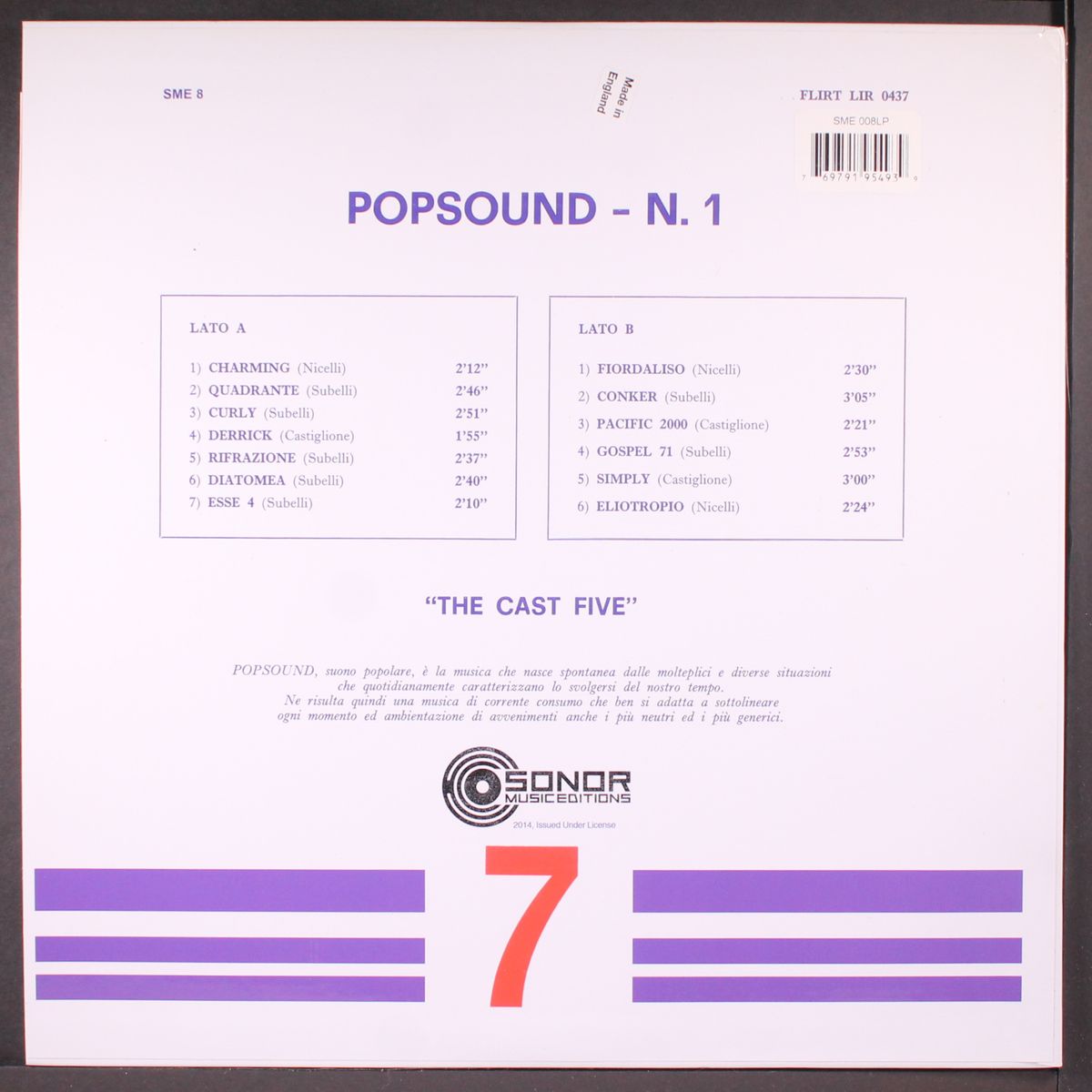 popsound n.1 by CAST FIVE