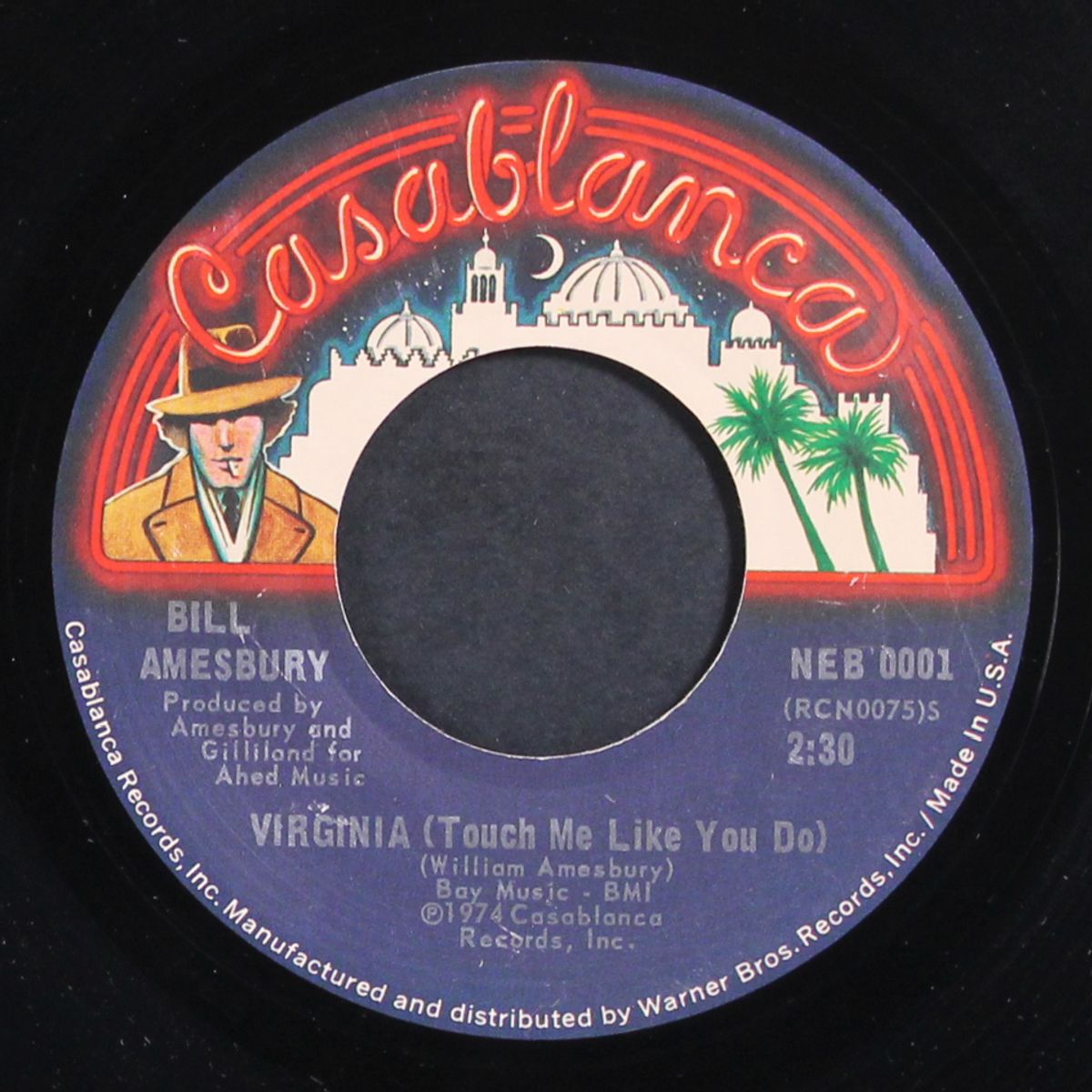 virginia / that close to me by BILL AMESBURY