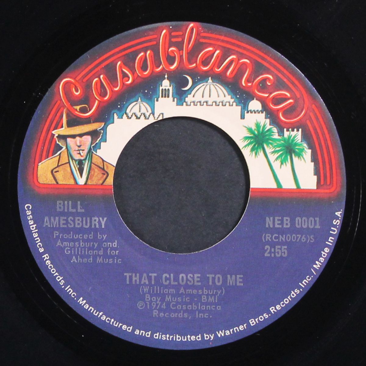 virginia / that close to me by BILL AMESBURY