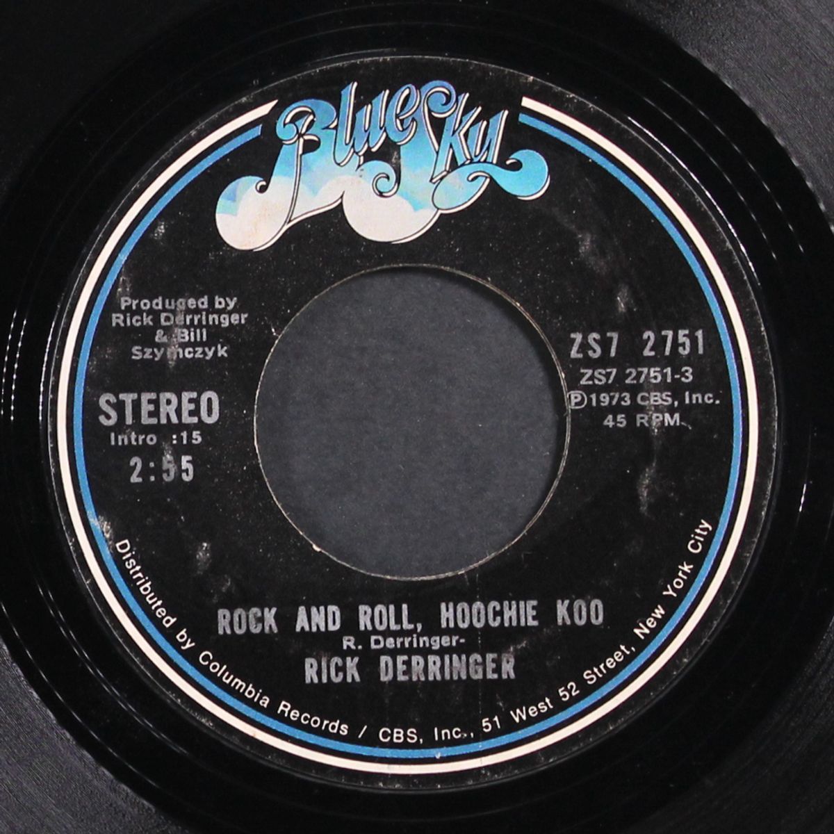 rock & roll, hoochie koo / time warp by RICK DERRINGER