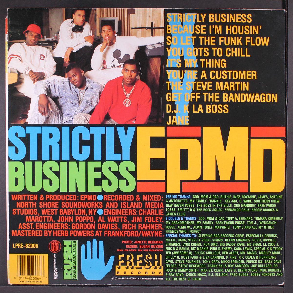 strictly business by EPMD