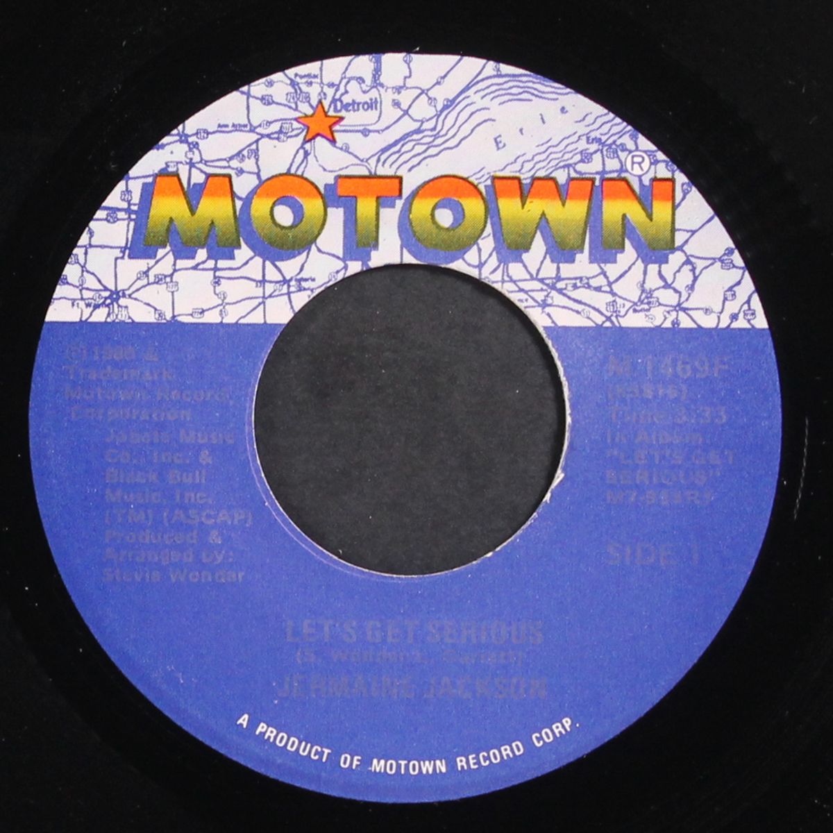 let's get serious / je vous aime beaucoup (i love you) by JERMAINE JACKSON