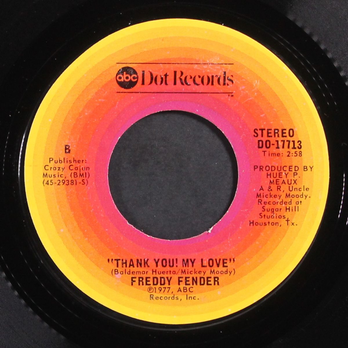 if you don't love me / thank you my love by FREDDY FENDER