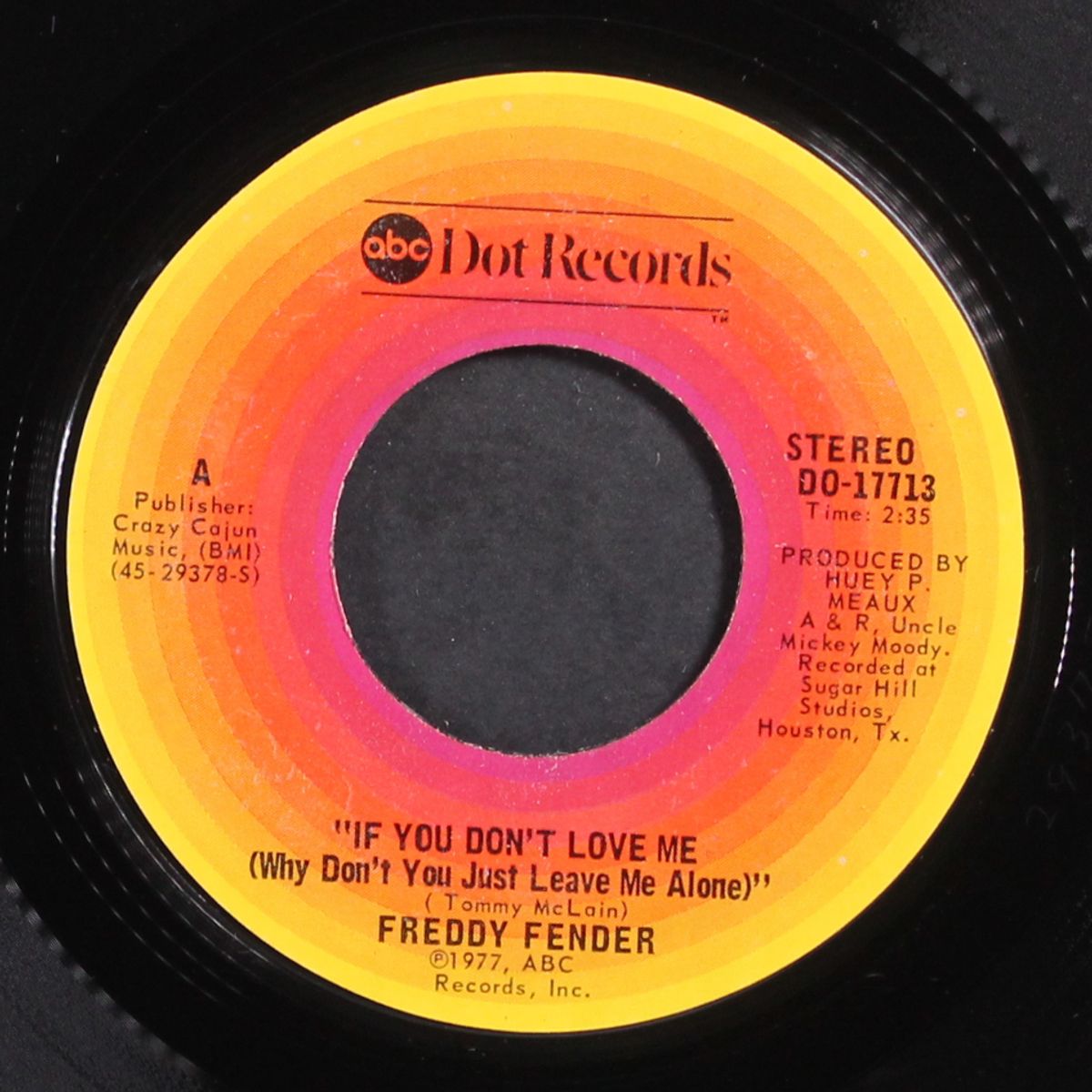 if you don't love me / thank you my love by FREDDY FENDER