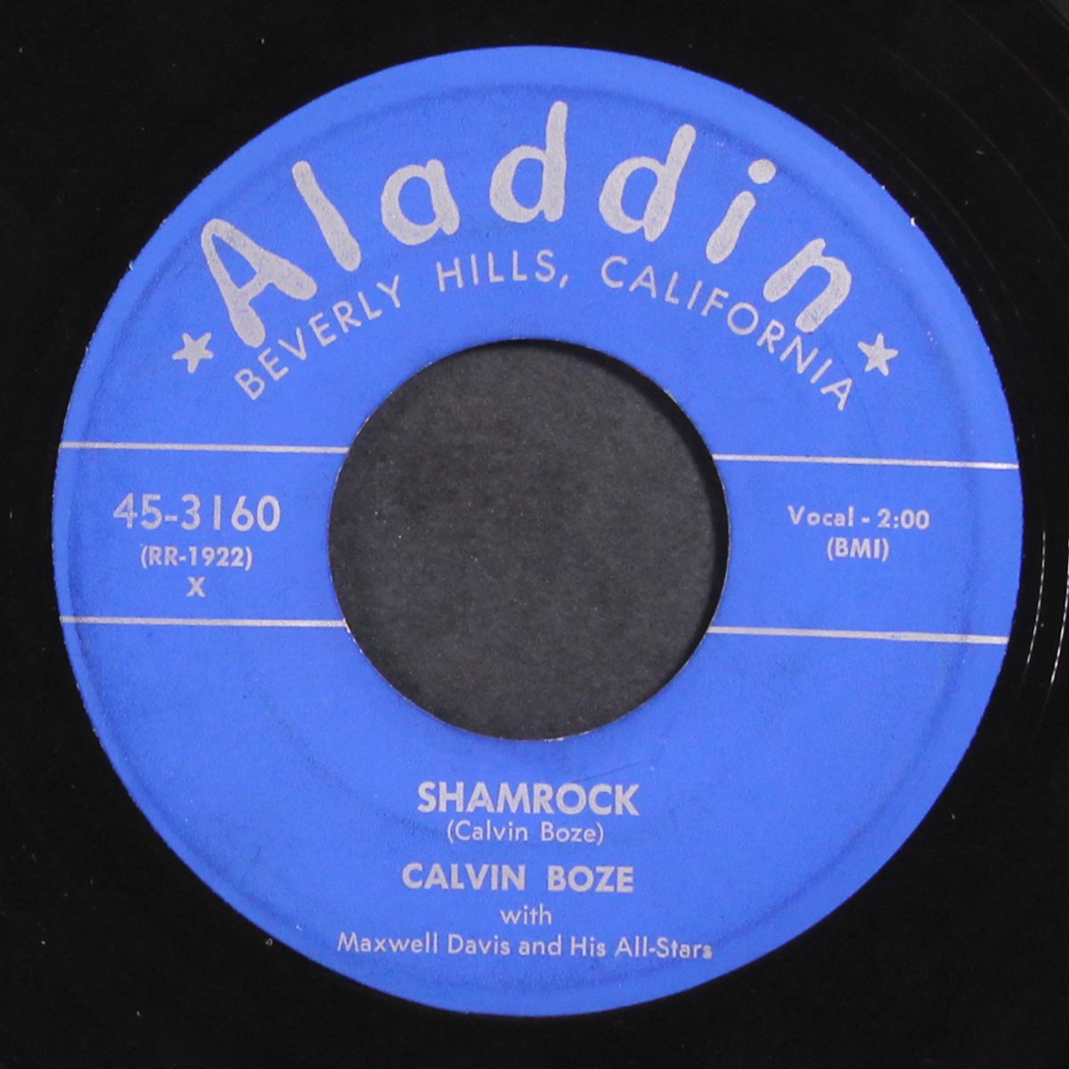 having a time / shamrock by CALVIN BOZE