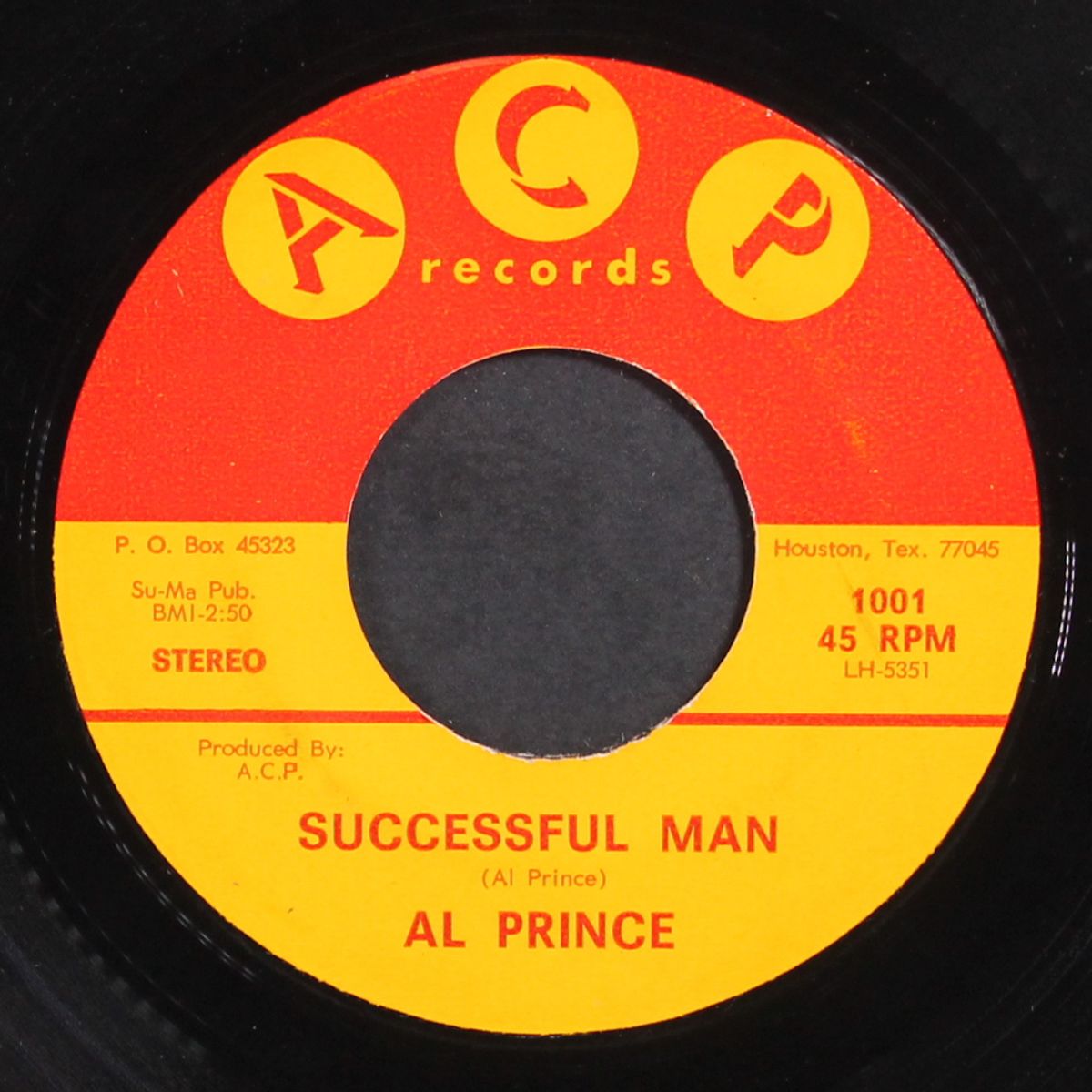 the window pane / successful man by AL PRINCE