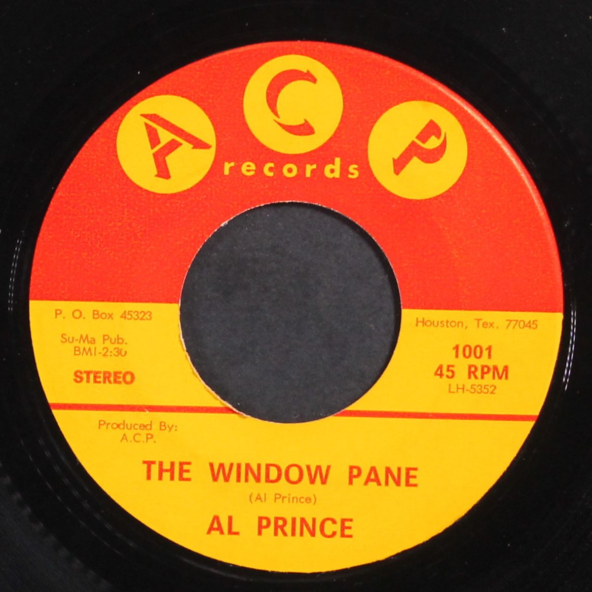 the window pane / successful man by AL PRINCE