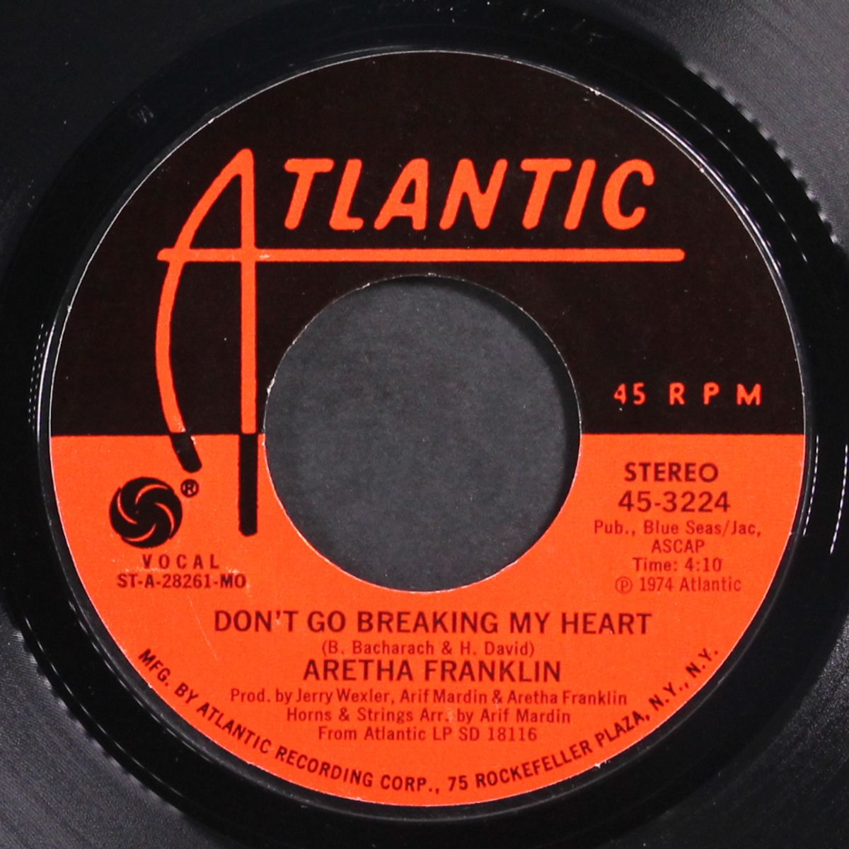 without love / don't go breaking my heart by ARETHA FRANKLIN