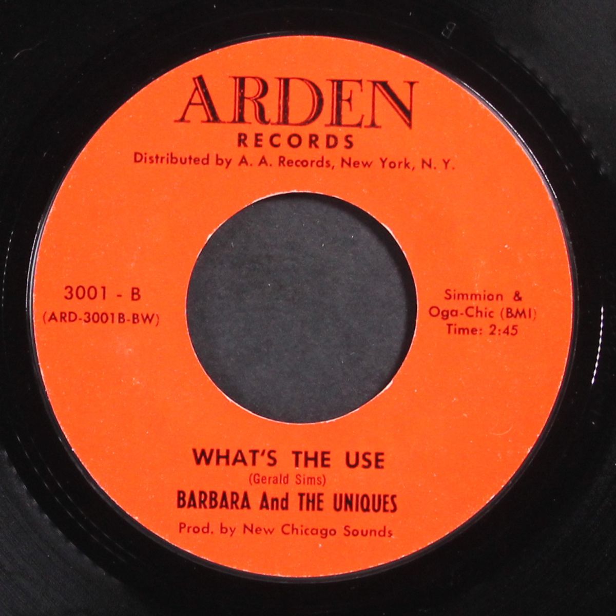 there it goes again / what's the use by BARBARA & UNIQUES