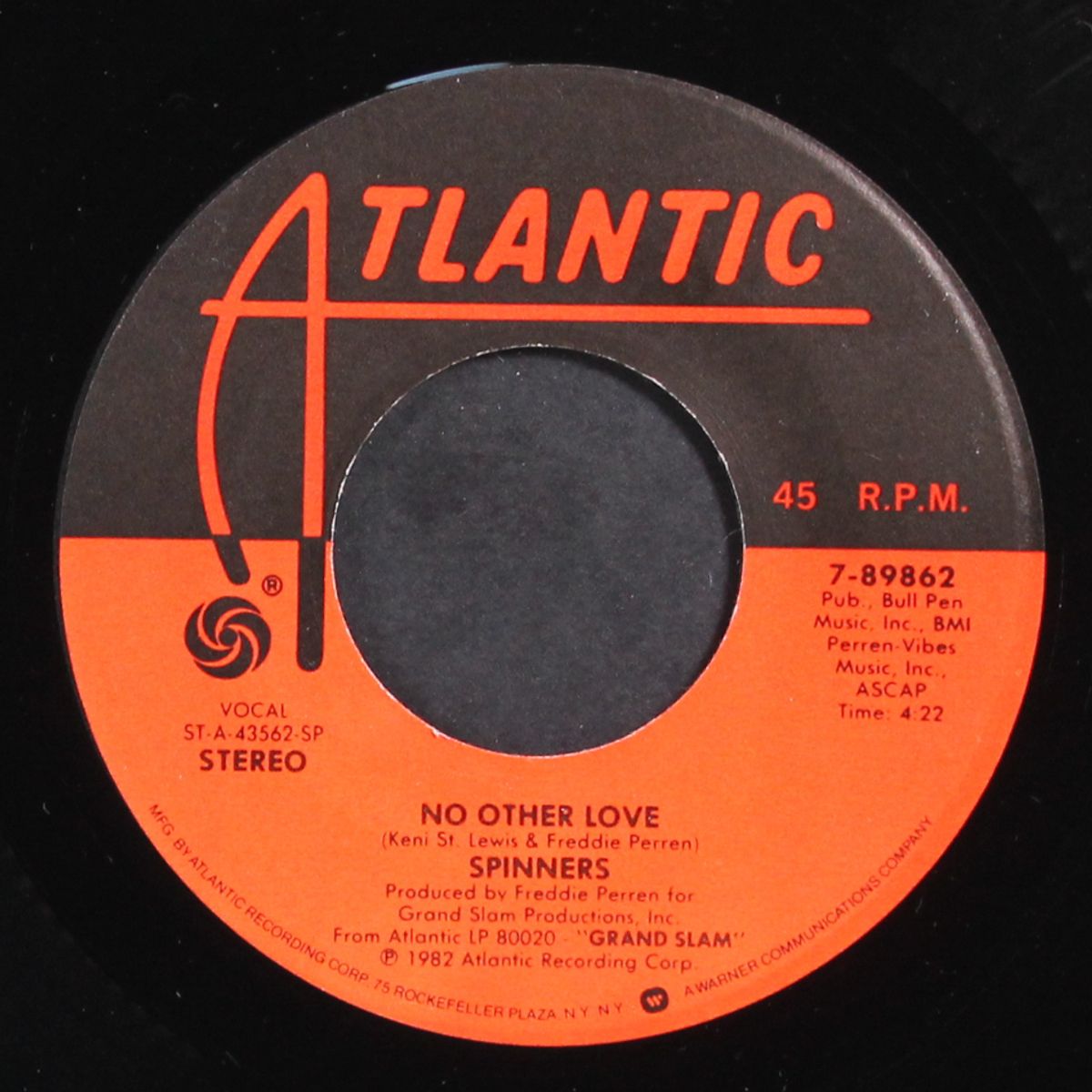 city full of memories / no other love by SPINNERS