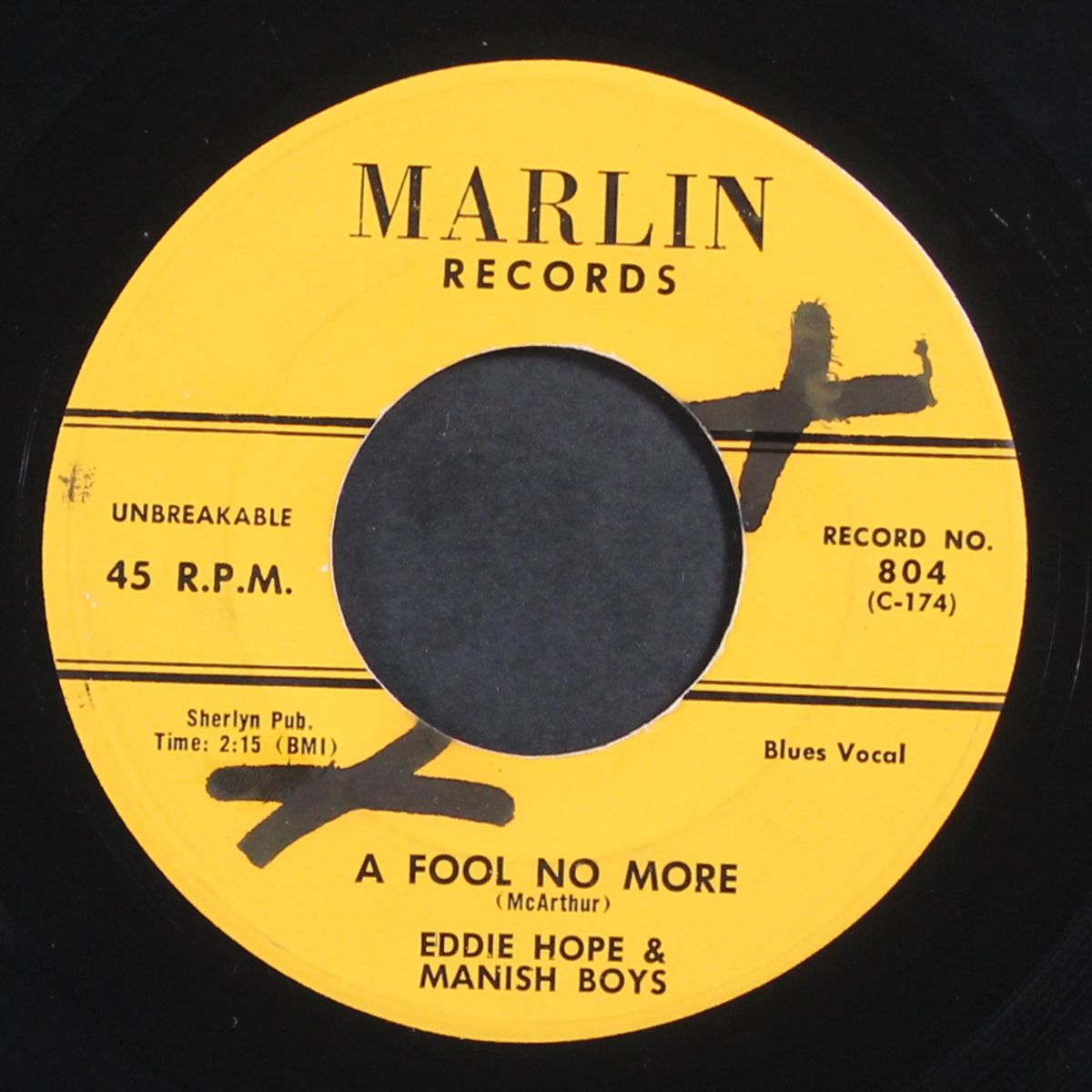 a fool no more / lost child by EDDIE HOPE